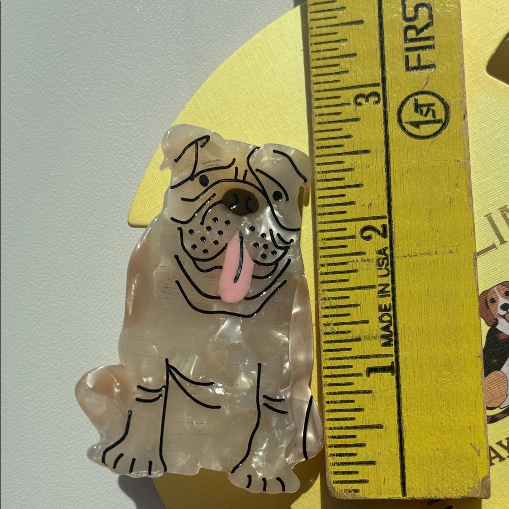 Bulldog Hair Clip Brand New Never Used